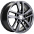 Khomen KHW 1612 6.5x16 5*100 ET39 DIA57.1 Black-FP Литой Khomen KHW 1612 6.5x16 5*100 ET39 DIA57.1 Black-FP Литой