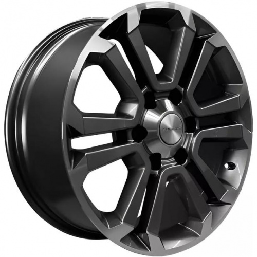 Khomen KHW 1817 7.5x18 6*139.7 ET38 DIA100.1 Gray-FP Литой