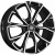 Khomen KHW 1907 7.5x19 5*108 ET38 DIA60.1 Black Литой