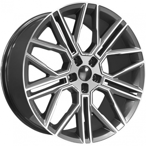 Khomen KHW 2101 9.5x21 5*120 ET45.5 DIA62.5 Gray-FP Литой