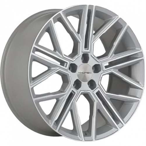 Khomen KHW 2101 9.5x21 5*120 ET45.5 DIA62.5 F-Silver-FP Литой