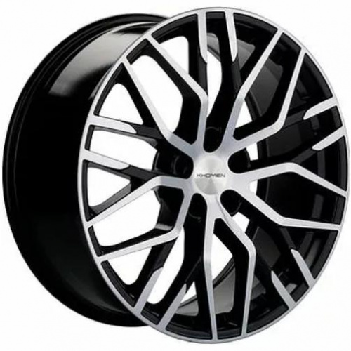 Khomen KHW 2005 8.5x20 5*120 ET45.5 DIA62.5 Black-FP Литой