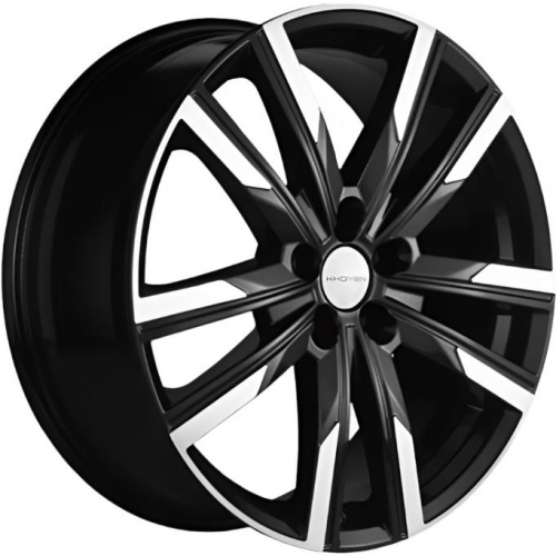 Khomen KHW 1905 7.5x19 5*108 ET46 DIA63.3 Black-FP Литой
