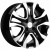 Khomen KHW 1503 6x15 4*100 ET40 DIA60.1 Black-FP Литой Khomen KHW 1503 6x15 4*100 ET40 DIA60.1 Black-FP Литой